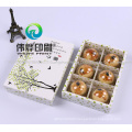 2020 OEM Printing Food Dessert Moon Cup Cake Gift Packaging Box